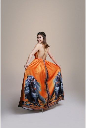 Mia Su Cheval / Orange