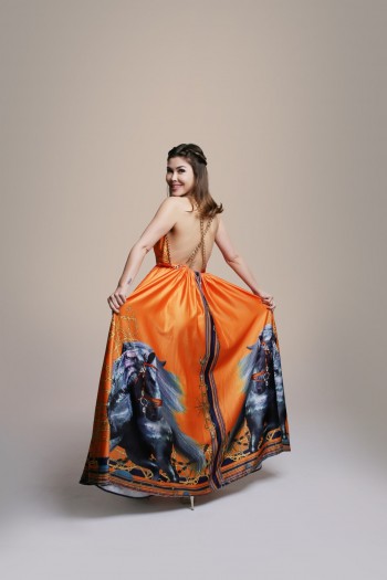 Mia Su Cheval / Orange